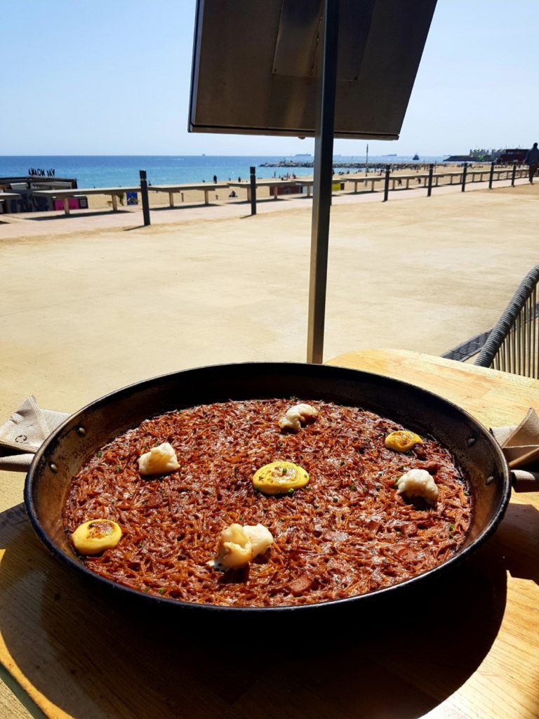 Can Fisher The Best Paella in Barcelona, Spain