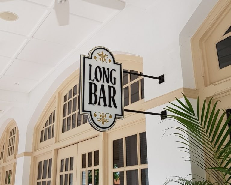 Long Bar sign
