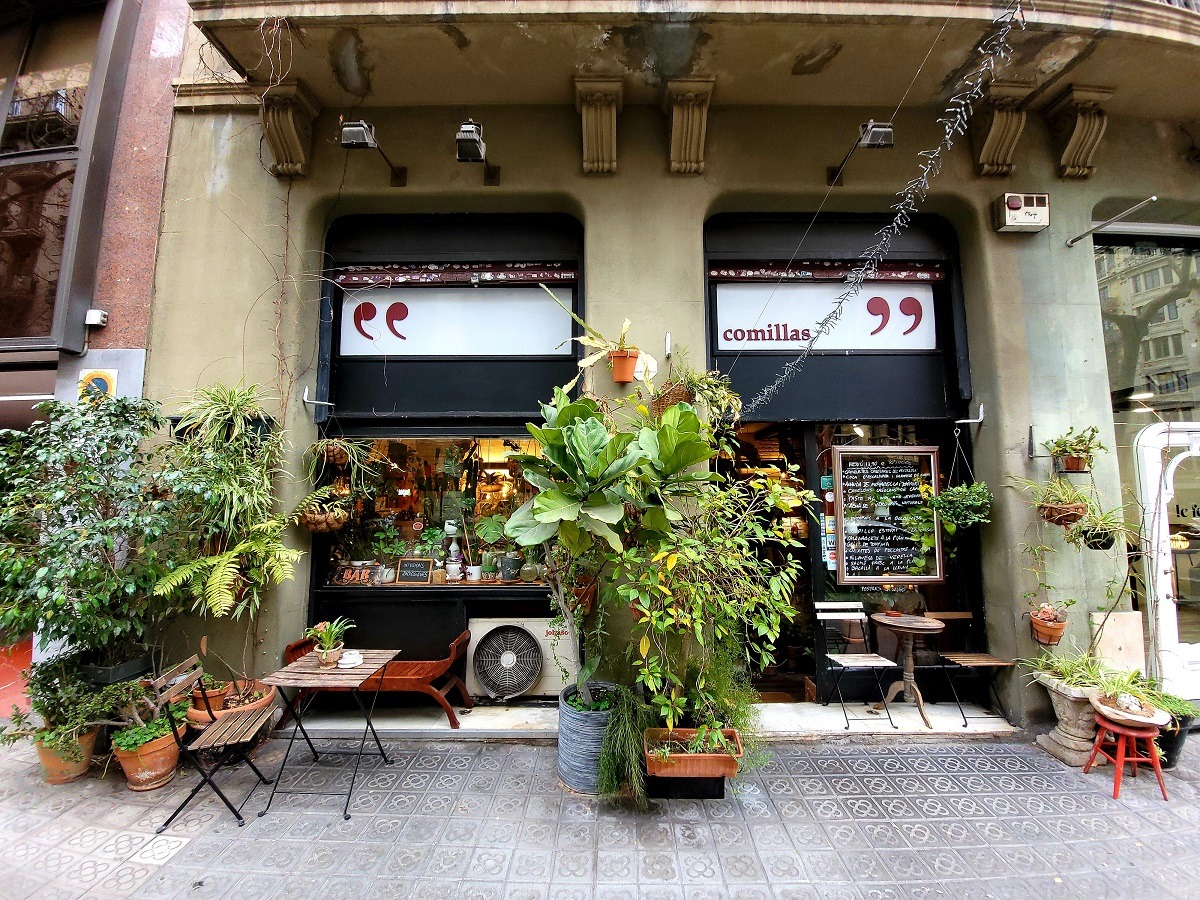 Comillas Best cafes and coffee in Barcelona